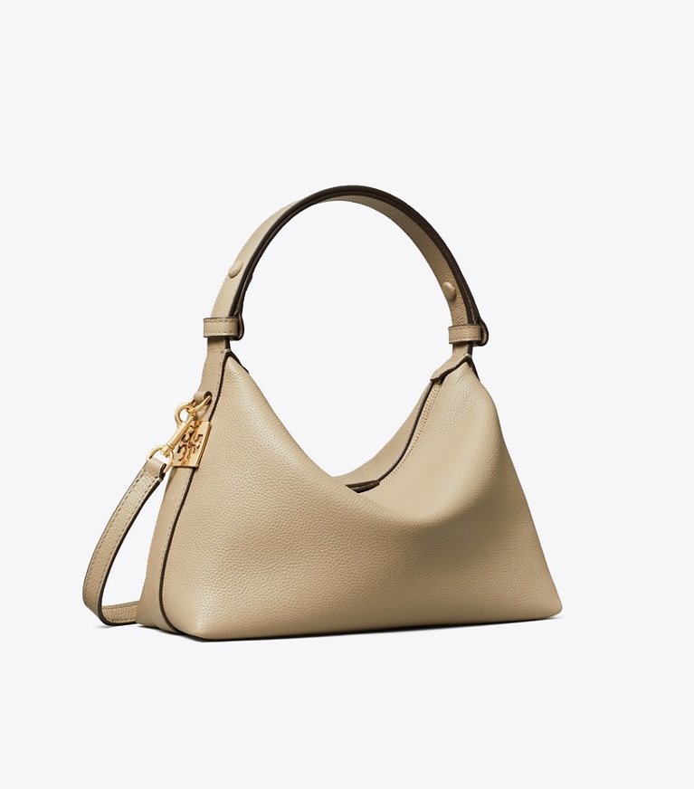 Tory Burch designer borse a tracolla Shoulder bag Mellow in Soft Cement angle