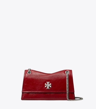 Tory Burch designer borse a tracolla Shoulder bag mini Kira Turnlock in Red front