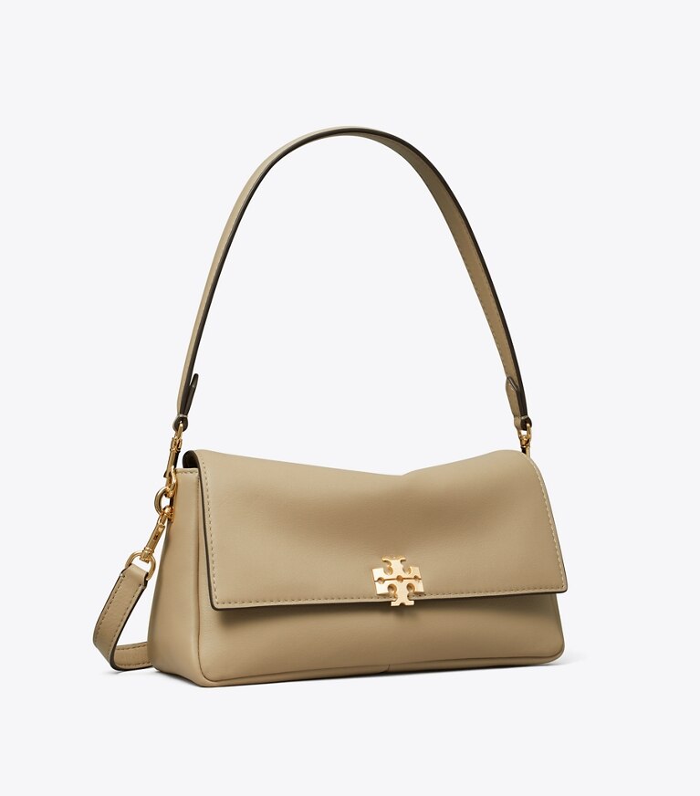 Tory Burch designer borse a tracolla Shoulder bag piccola Charlie in Soft Cement angle