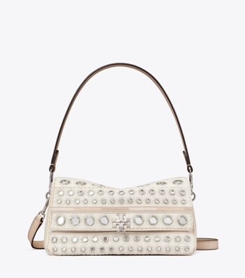 Shoulder bag piccola Charlie con decorazioni