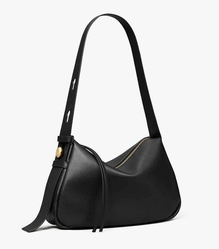 Tory Burch designer borse a tracolla Shoulder bag Romy in Black angle
