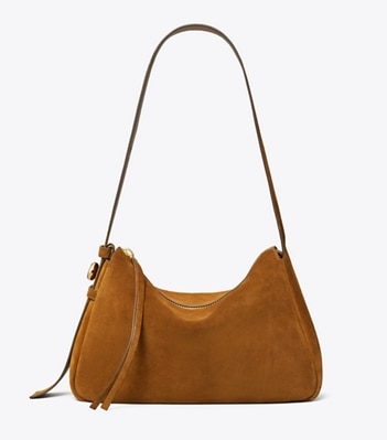 Shoulder bag Romy in suede
