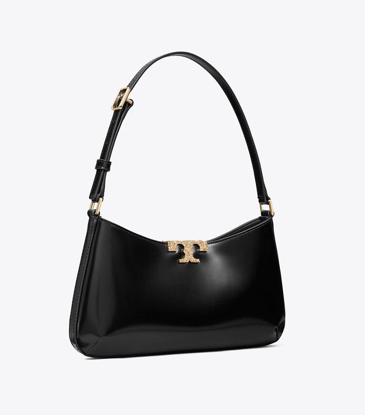 Tory Burch designer borse a tracolla Shoulder bag Slim Eleanor con pavé in Black angle