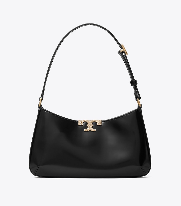 Tory Burch designer borse a tracolla Shoulder bag Slim Eleanor con pavé in Black angle