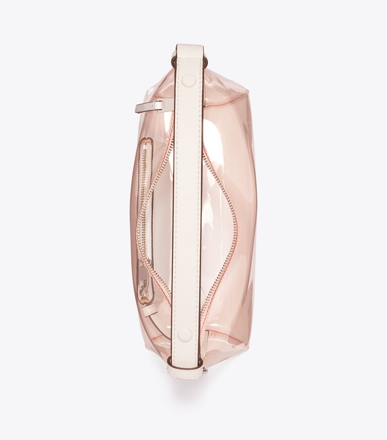Tory Burch designer borse a tracolla Shoulder bag trasparente Mellow in Flamingo Pink superiore