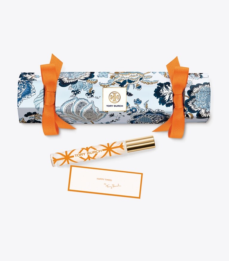 Tory Burch designer fragrance-beauty-sprays Signature Fortune Rollerball in Blue-Multi front
