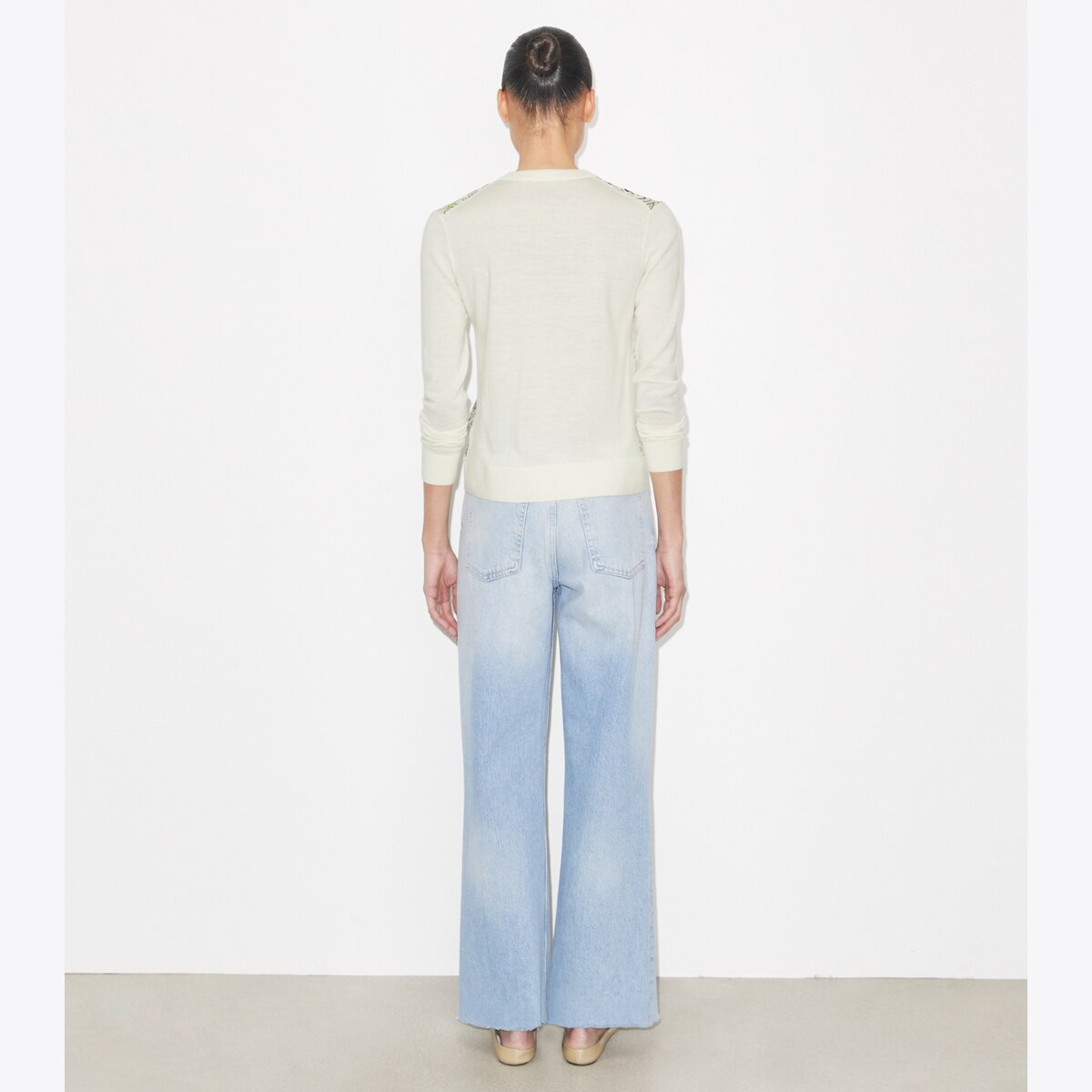 新品同様 TORY BURCH SILK BACK CARDIGAN(S) Cashmere Silk Cardigan: Women's Designer Sweaters | Tory Burch