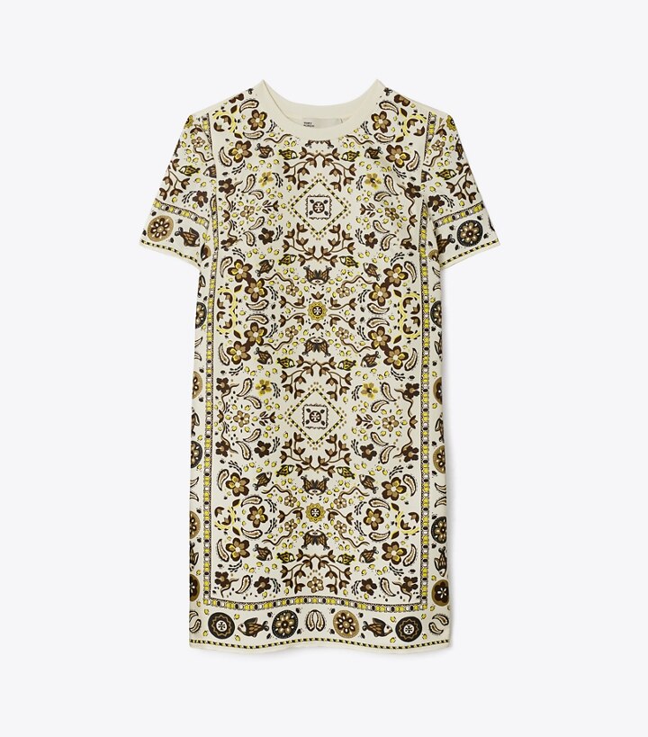 シルクフロント Tシャツドレス: ウィメンズ ウェア | Tory Burch JP