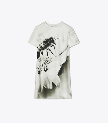 プリント シルクツイル シャツドレス: レディース ドレス | Tory