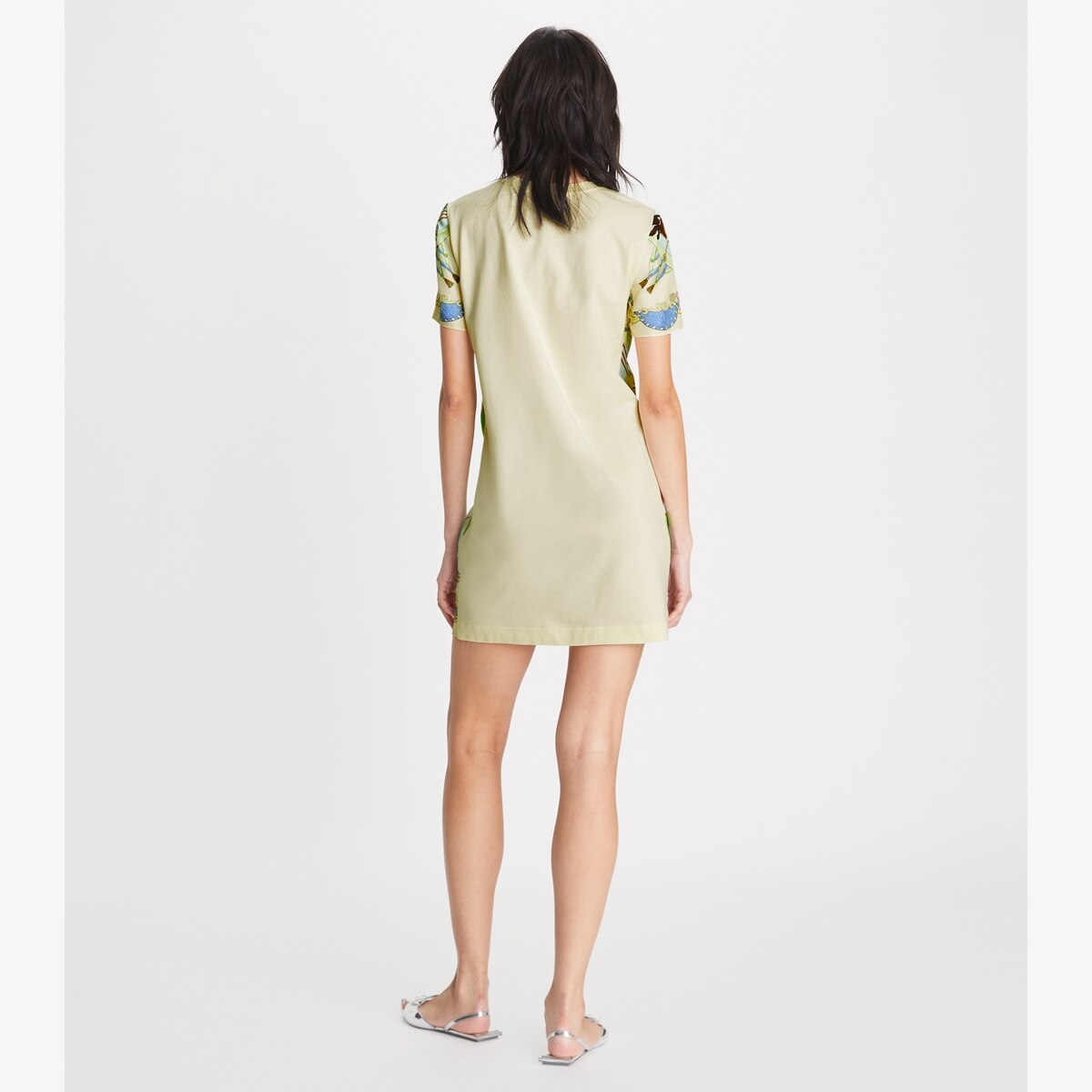 送料関税込みTory Burch SCRUNCHED-SLEEVE JERSEY T-SHIRT DRESS Tory Burch Scrunched-Sleeve Jersey T-Shirt Dress