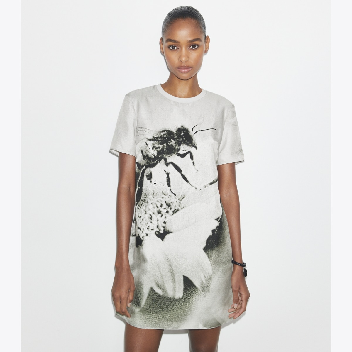 Tory Burch★SILK FRONT T-SHIRT DRESS silk-front-polo-dress-front.