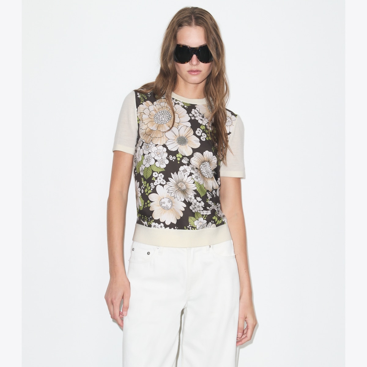SILK-FRONT WOOL TOP - thumbnail 2