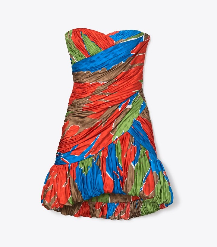 Silk Mini Party Dress: Women's Designer Dresses | Tory Burch