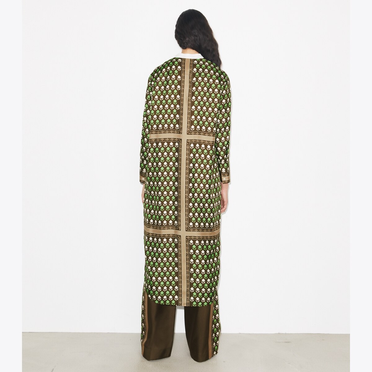 SILK SHIRTDRESS - thumbnail 3