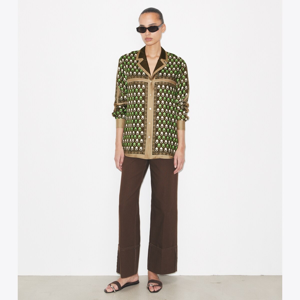 Silk Top: Women's Designer Tops | Tory Burch