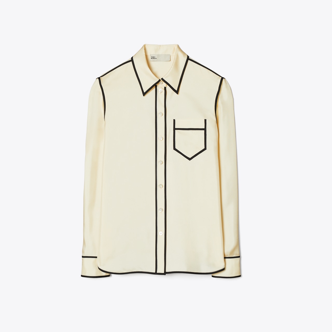 Silk Twill Brigitte Shirt