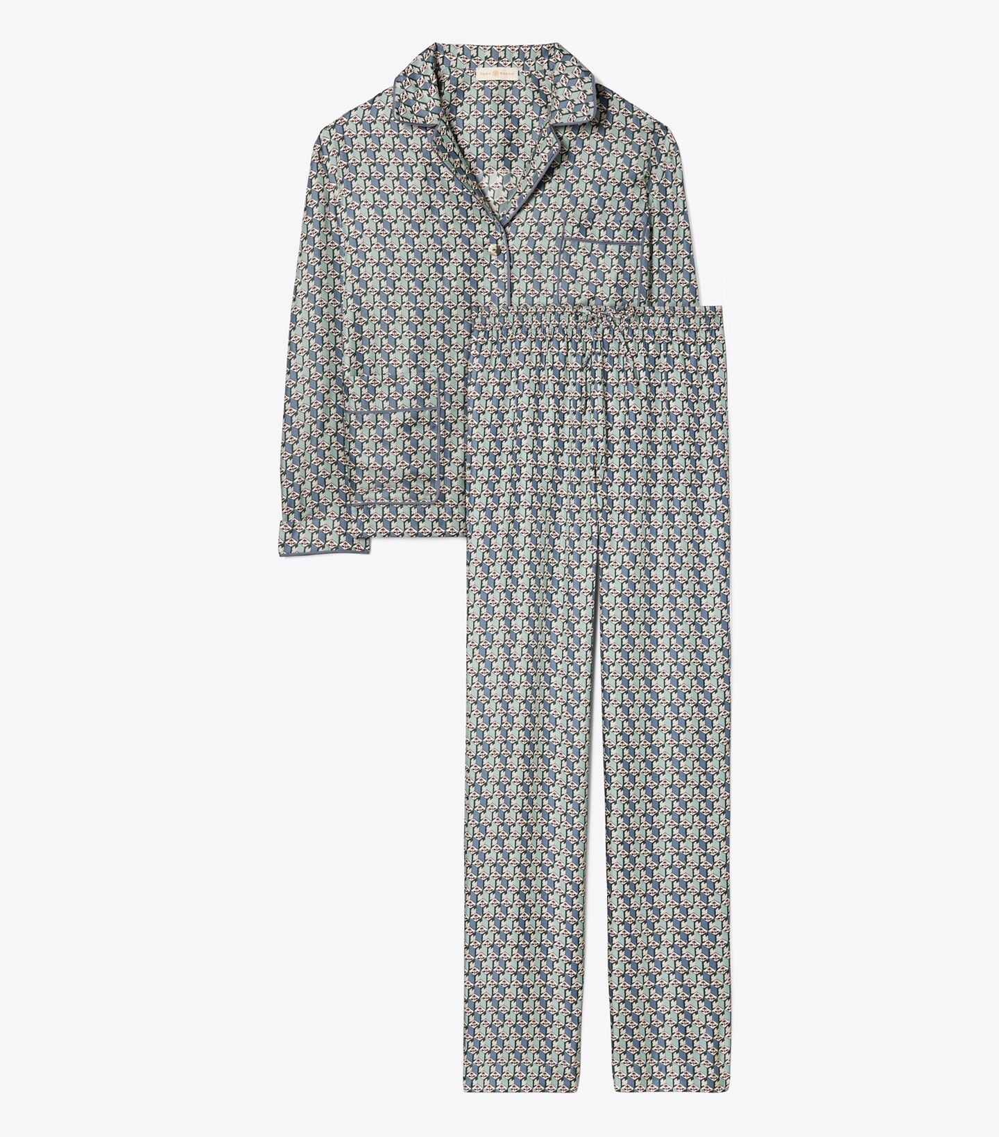 Silk Twill Pajama Set