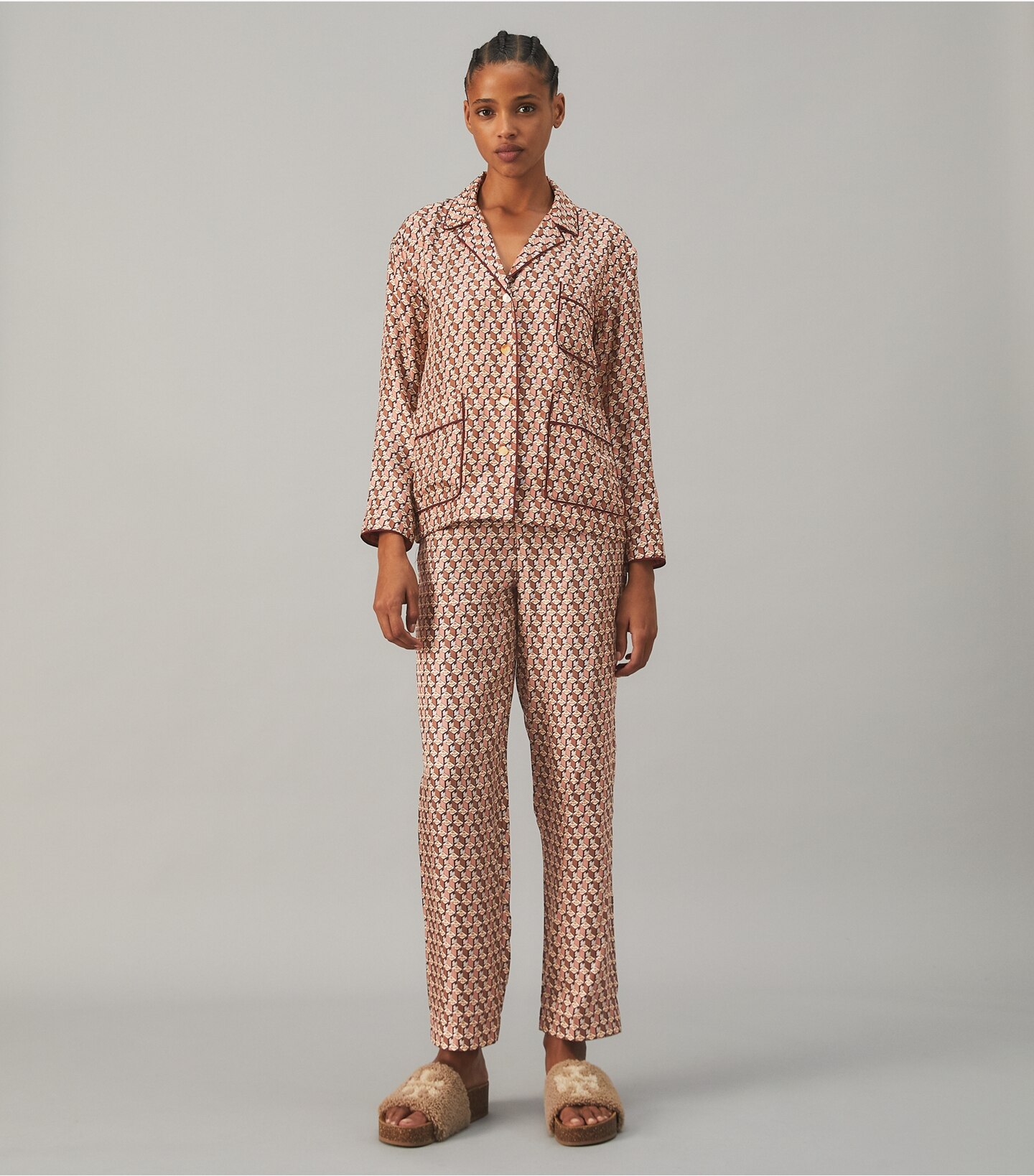 Silk Twill Pajama Set