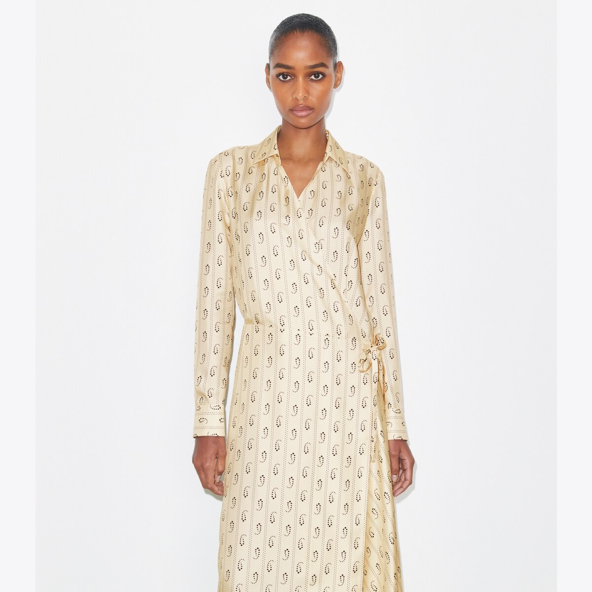 Silk Wrap Dress: Women's Designer Dresses | Tory Burch