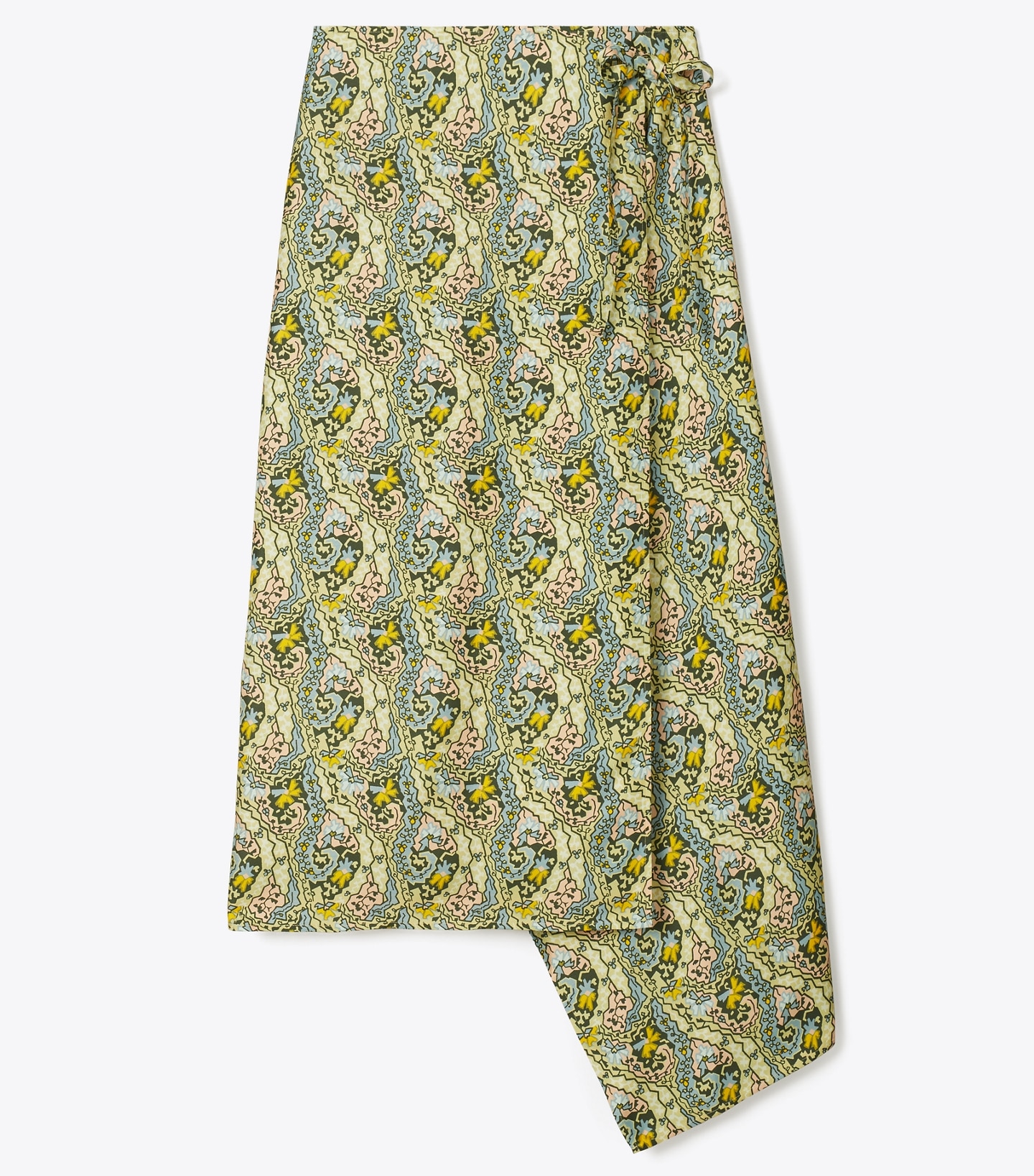 Silk Wrap Skirt