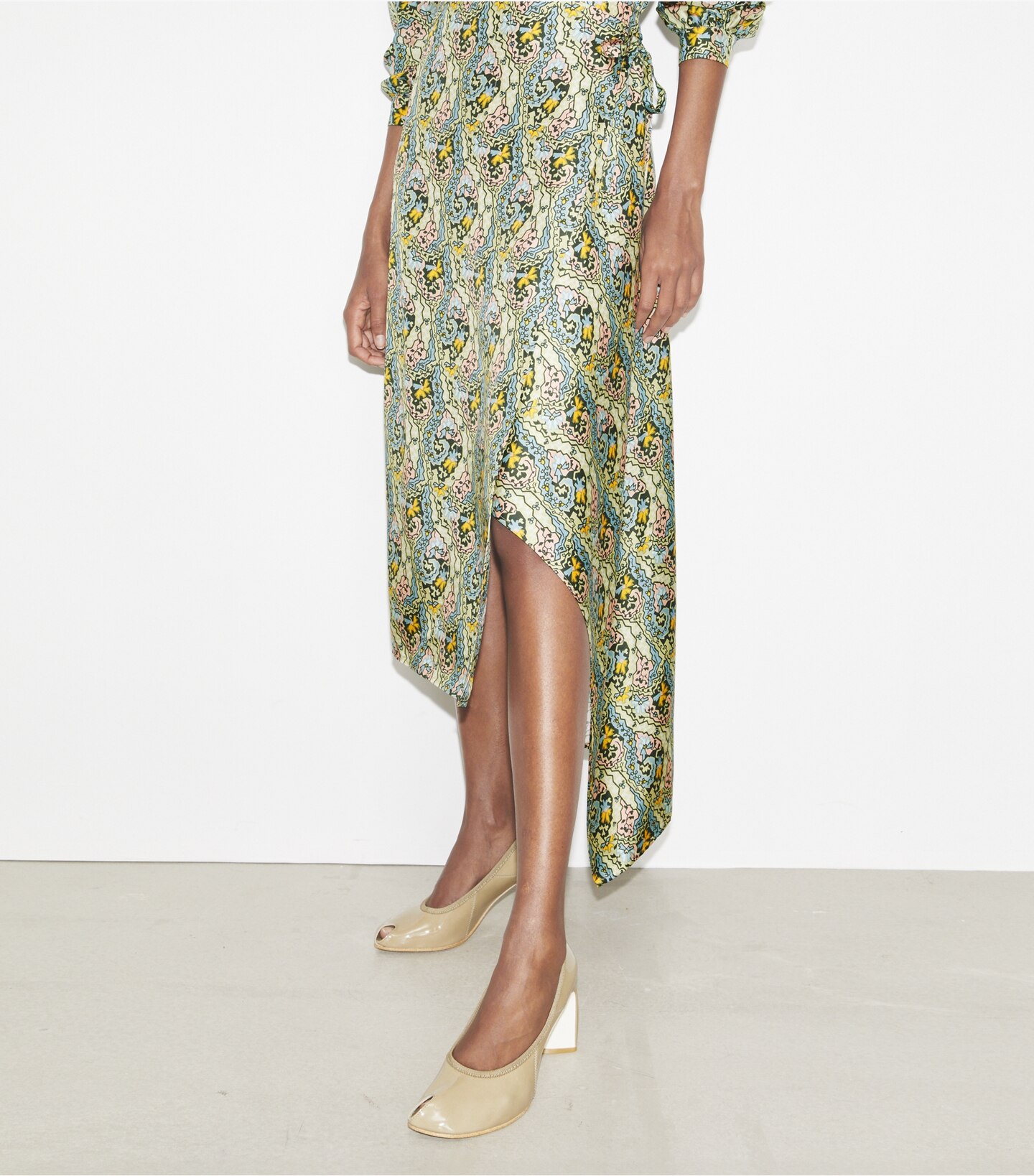 Silk Wrap Skirt