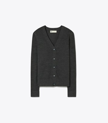 【送料&関税込】Tory Burch Black Viscose Blend Cardigan Tory Burch Cardigans for Women | Online Sale up to 50% off