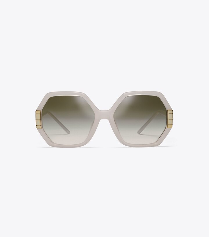 Single T Geometric Sunglasses: Women's Designer Sunglasses & Eyewear | Tory  Burch