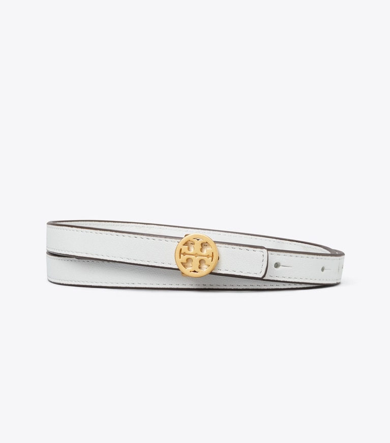 White tory burch top belt