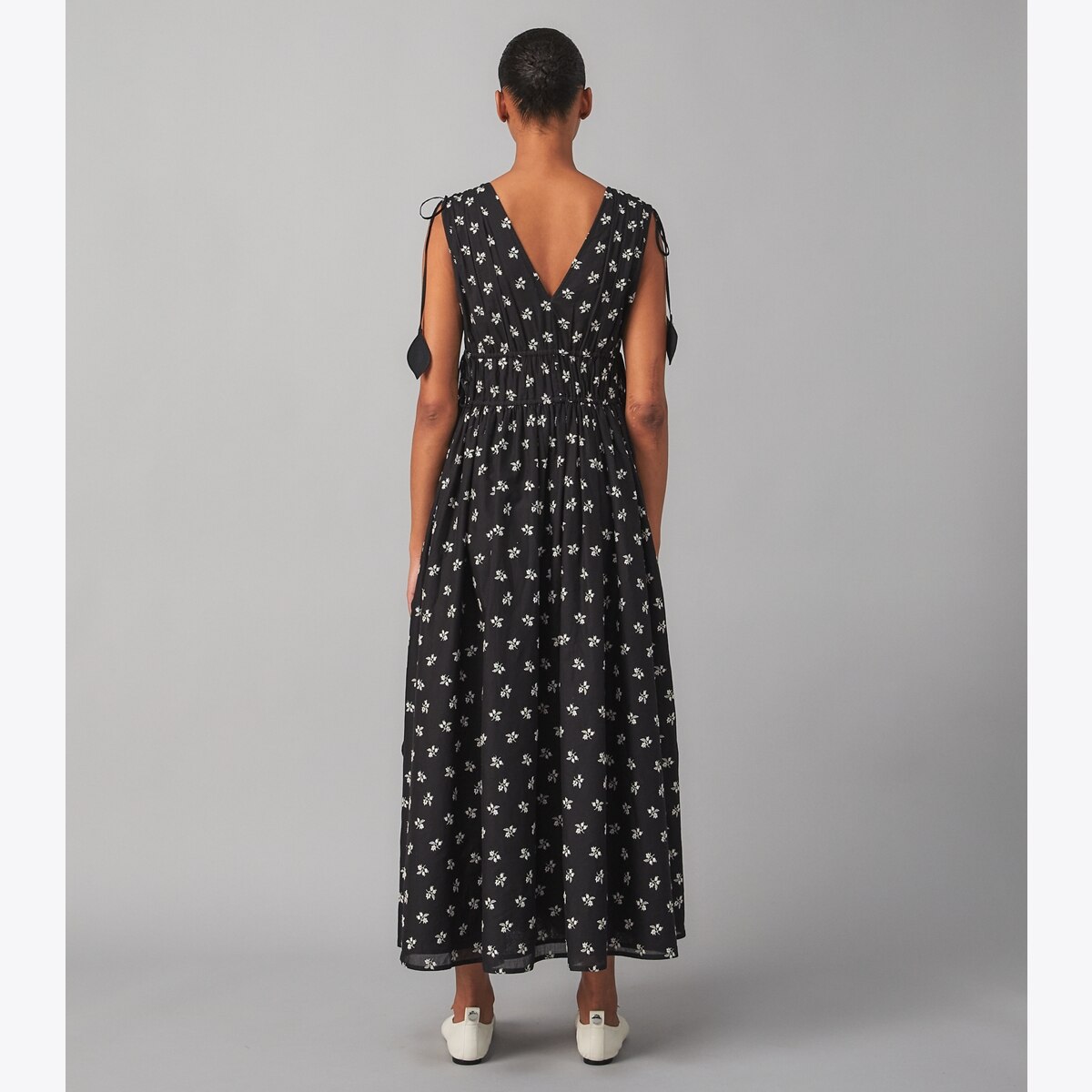 Sleeveless Tie Dress: Women's Designer Dresses | Tory Burch