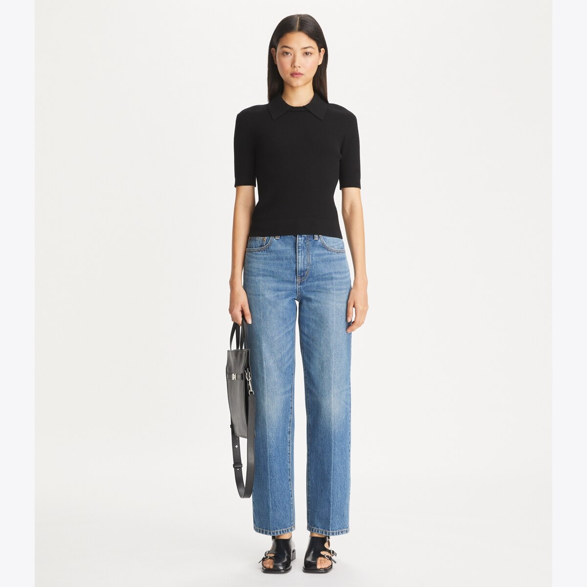 Slim Jean: Women's Clothing | Bottoms | Tory Burch EU