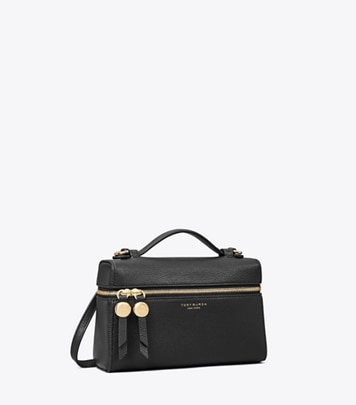 Kira Diamond Quilt East-West Vanity Case: Women's Designer