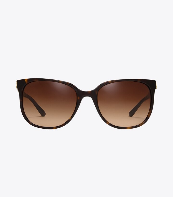 tory burch slim square sunglasses