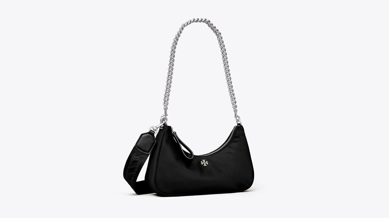 Small 151 Mercer Nylon Crescent Bag: Women's Handbags | Crossbody Bags ...