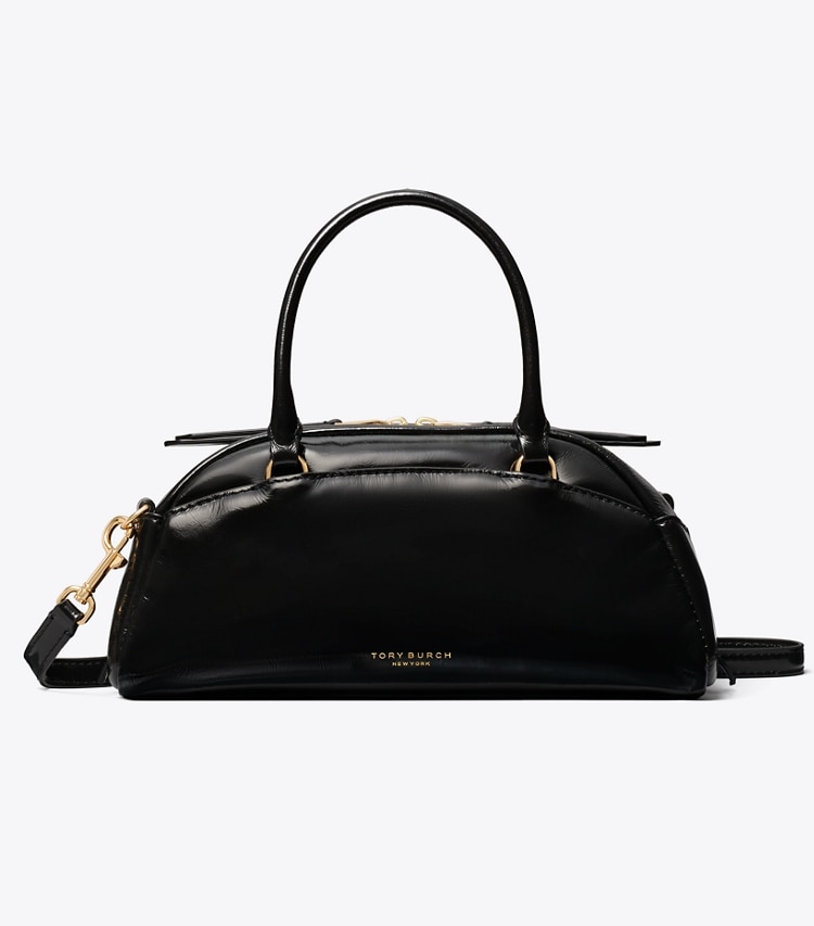 Tory Burch designer crossbody bags Small Bowler in Black front