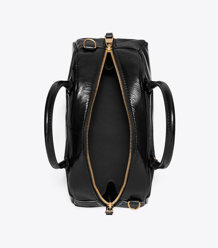 Tory Burch designer crossbody bags Small Bowler in Black overhead