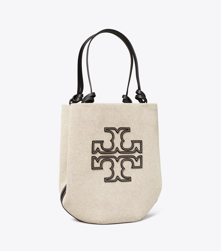 Small Canvas Round Tote: Women's Designer Tote Bags | Tory Burch