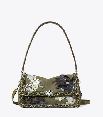 Small Charlie Embellished Shoulder Bag