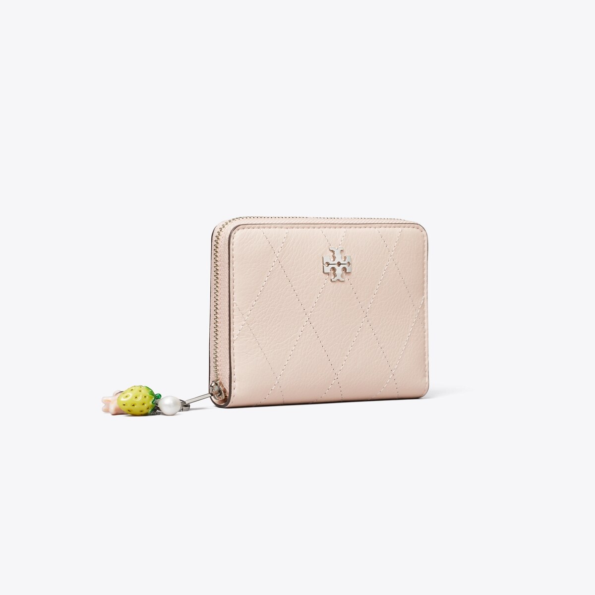 Small Charlie Quilted Zip-Around Wallet: Women's Designer Wallets
