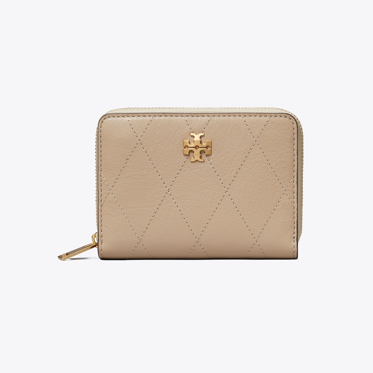 Small Charlie Quilted Zip-Around Wallet: Women's Designer Wallets