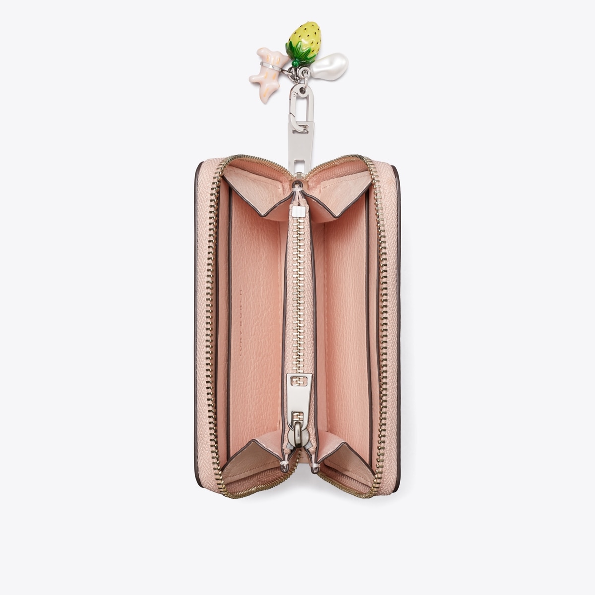 Small Charlie Quilted Zip-Around Wallet: Women's Designer Wallets