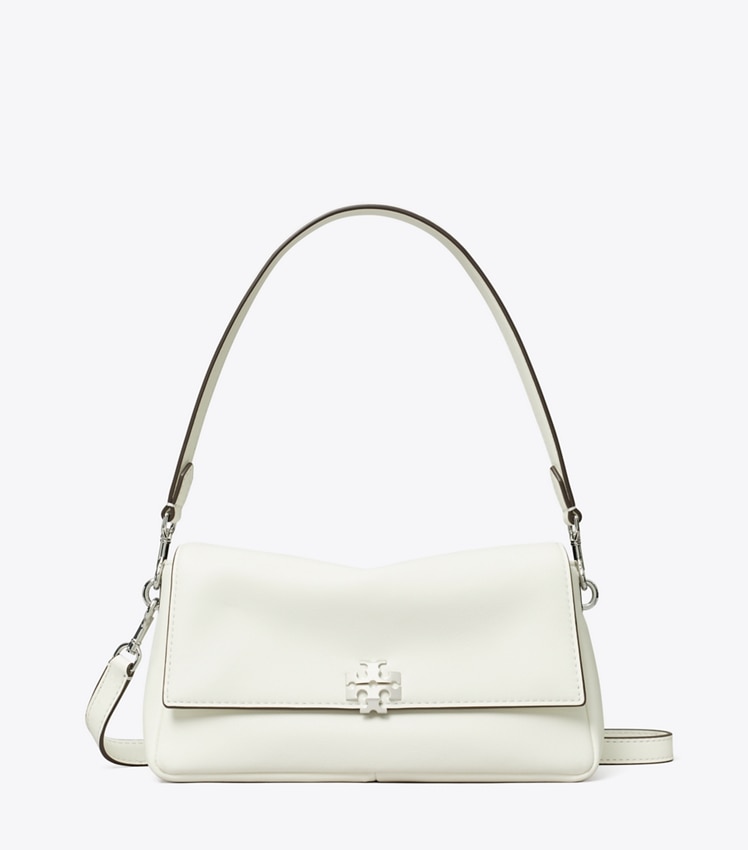 Tory Burch Small Charlie Shoulder Bag — Bianco