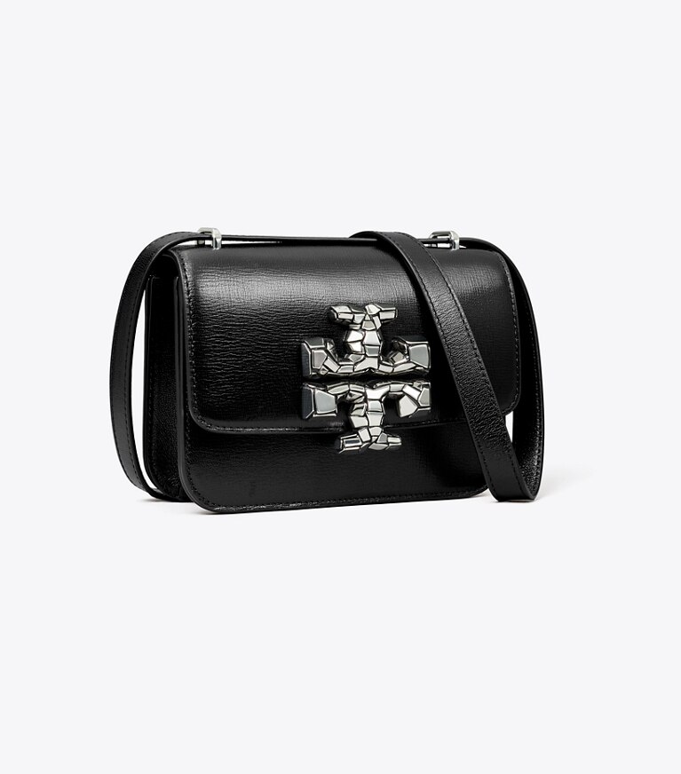 Tory Burch designer shoulder bags Small Eleanor Bag in Black angle