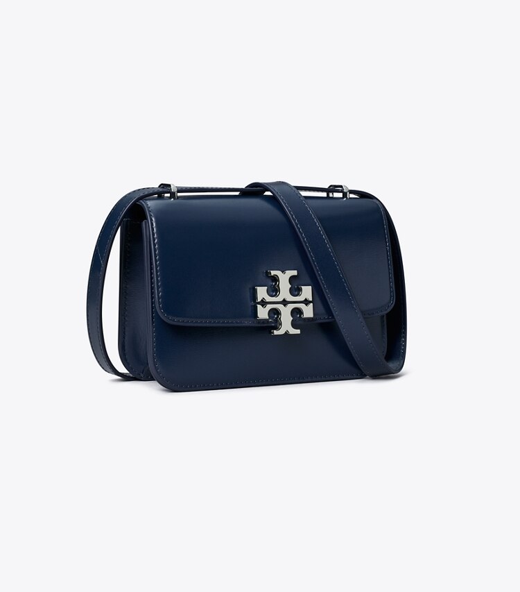 Tory Burch designer shoulder bags Small Eleanor Bag in New Navy angle