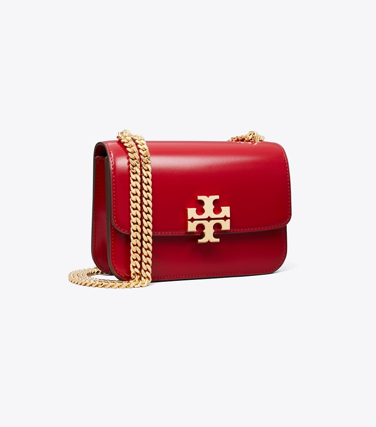Tory Burch designer shoulder bags Small Eleanor Bag in Ruby angle