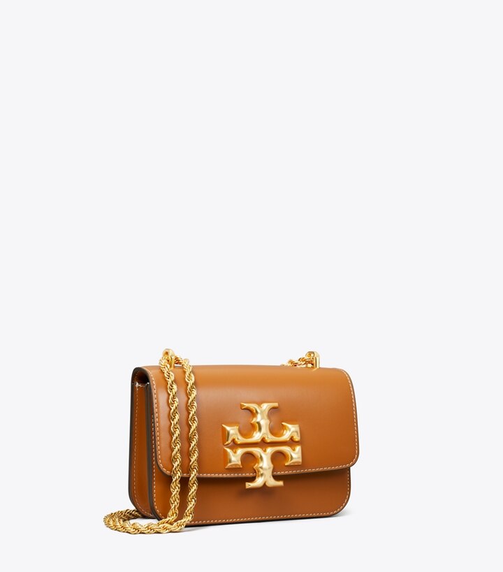 Tory Burch designer ショルダーバッグ エレノア スモールバッグ in Malt Whiskey angle
