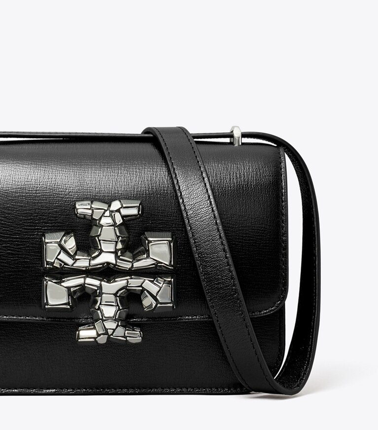 Tory Burch designer shoulder bags Small Eleanor Bag in Black angle