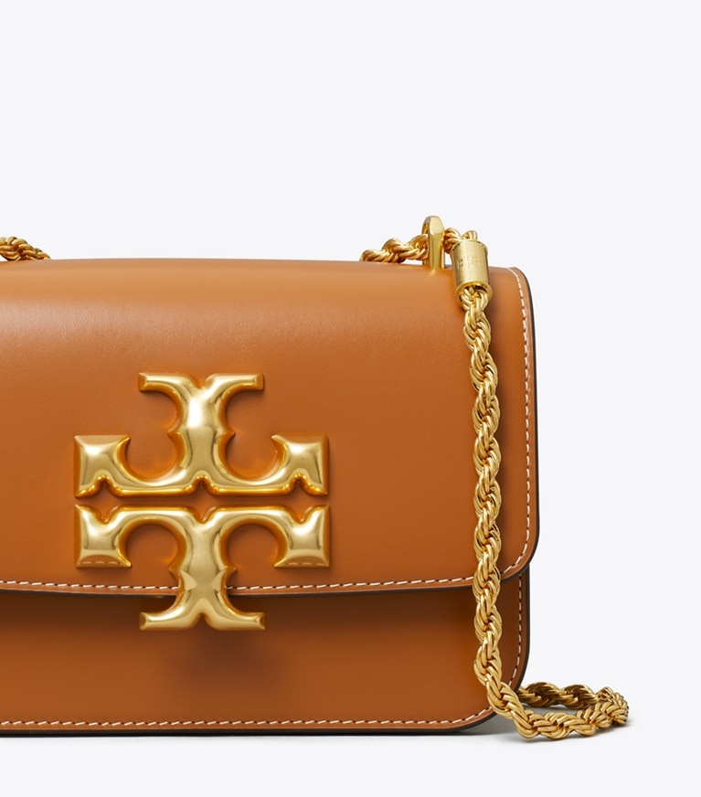 Tory Burch designer ショルダーバッグ エレノア スモールバッグ in Malt Whiskey angle