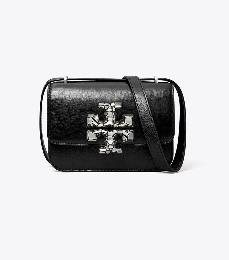 Tory Burch designer shoulder bags Small Eleanor Bag in Black angle