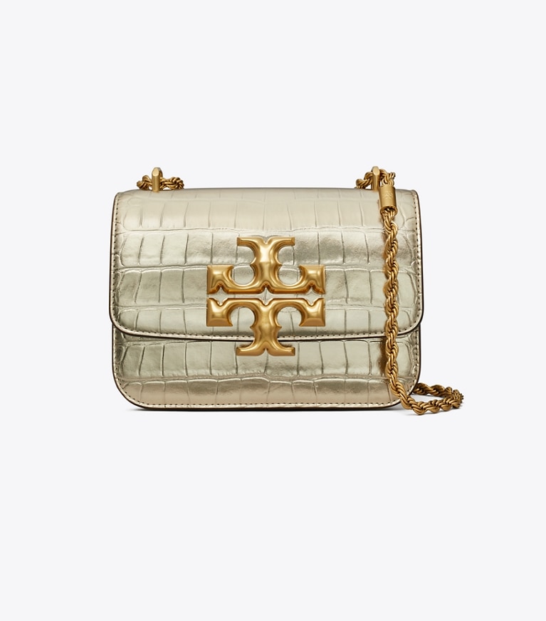 Tory Burch designer shoulder bags Small Eleanor Bag in Champagne angle