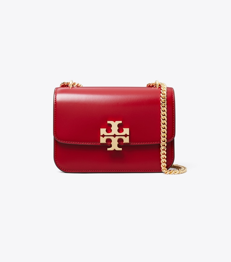 Tory Burch designer shoulder bags Small Eleanor Bag in Ruby angle